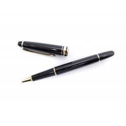 STYLO MONTBLANC MEISTERSTUCK CLASSIQUE DORE 12890 ROLLERBALL NOIR PEN 405€