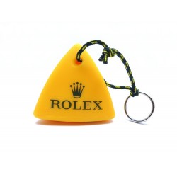 NEUF PORTE CLES ROLEX BOUEE JAUNE 2008 SWAN CUP 2011 REGATTA BUOY KEYS HOLDER