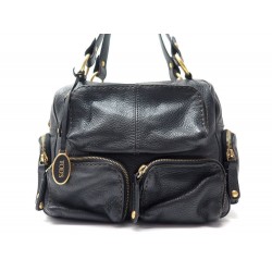 SAC A MAIN TOD S CUIR NOIR 