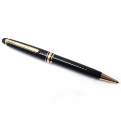 STYLO BILLE MONTBLANC MEISTERSTUCK CLASSIQUE 10883 NOIR DORE BALLPOINT PEN 360€