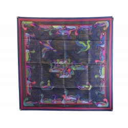 NEUF FOULARD HERMES LA MARE AUX CANARDS 