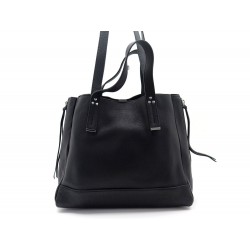 NEUF SAC A MAIN JEROME DREYFUSS GEORGES M CUIR NOIR NEW BLACK LEATHER BAG 790€