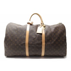 NEUF SAC DE VOYAGE LOUIS VUITTON KEEPALL 60 EN TOILE MONOGRAM TRAVEL BAG 1200€