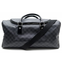 SAC DE VOYAGE LOUIS VUITTON ROADSTER 50 CM EN TOILE DAMIER GRAPHITE BAG 1500€