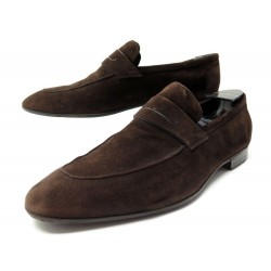 CHAUSSURES BERLUTI MOCASSIN DAIM SUEDE 42 