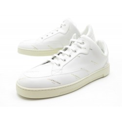 NEUF BASKET BALANCIAGA PELLE S.GOMM 42 477292 SNEAKERS EN CUIR BLANC SHOES 620€