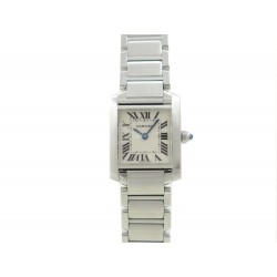 NEUF MONTRE CARTIER TANK PM W51008Q3 ACIER 25 MM + ECRIN NEW STEEL WATCH 3250€