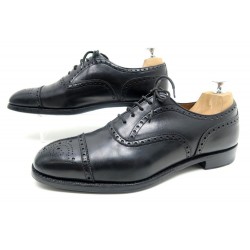  CHAUSSURES CHURCH S CUIR NOIR RICHELIEU 8.5 42.5 