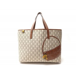 NEUF SAC A MAIN CAROLINA HERRERA CABAS SHOPPING L TOILE ET CUIR MONOGRAMME 565€