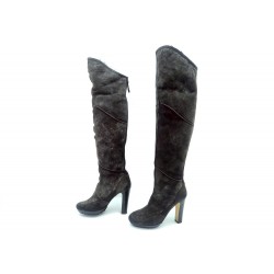 CHAUSSURES BOTTES CUISSARDES A TALON UGG 8 DAIM 