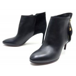 CHAUSSURES LOUIS VUITTON BOTTINES CUIR NOIR 