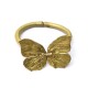 BRACELET CLAUDE LALANNE PAPILLON GM BRONZE DORE 