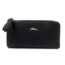 NEUF PORTEFEUILLE LONGCHAMP PENELOPE NOIR 