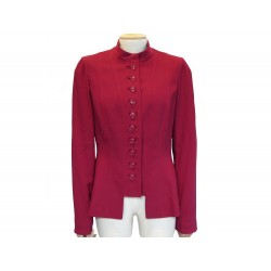 NEUF VESTE CHRISTIAN DIOR OFFICIER M 40 JOHN GALLIANO ROUGE NEW RED JACKET 1600€