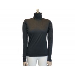 NEUF PULL LORO PIANA COL ROULE S 38 IT 34 FR CACHEMIRE ANTHRACITE CASHMERE 950€