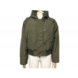 MANTEAU MONCLER DOUDOUNE COURTE BLOUSON T40 M EN POLYESTER KAKI GREEN COAT 1100€