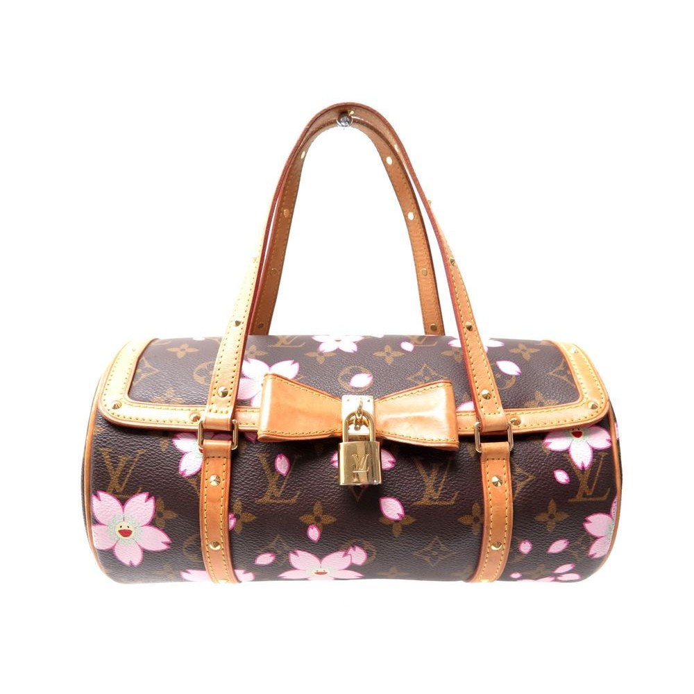 Authentic LOUIS VUITTON Monogram Cherry Blossom Papillon M92009 Bag  #246-000