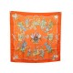 NEUF FOULARD HERMES LES FETES DU ROI SOIE BROCHEE JACQUARD CARRE 90 + BOITE 370€