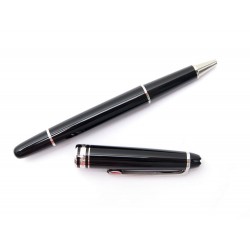 NEUF STYLO BILLE MONTBLANC MEISTERSTUCK CLASSIQUE PLATINE 2865 ROLLERBALL 430€