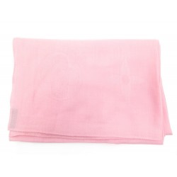 ECHARPE LOUIS VUITTON ETOLE MONOGRAM EN CACHEMIRE ET SOIE ROSE SILK SCARF 615€