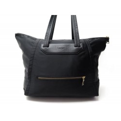 SAC DE VOYAGE A MAIN LANCEL WEEKEND TOILE NOIR 