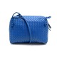 SAC BOTTEGA VENETA NODINI CUIR BLEU 