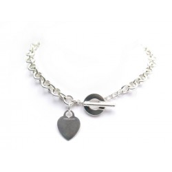 NEUF COLLIER TIFFANY RETURN TO EN ARGENT 925 NECKLACE