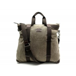 SAC DE VOYAGE DOLCE & GABBANA BANDOULIERE TOILE MARRON CANVAS TRAVEL BAG 1300€