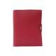 NEUF COUVERTURE PORTE AGENDAS CARNET HERMES GM CUIR CLEMENCE ROUGE GARANCE 