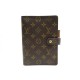 PORTE AGENDA LOUIS VUITTON COUVERTURE MM TOILE MONOGRAM R20105 DIARY COVER 420€