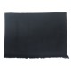 NEUF CHALE GUCCI GG GUCCISSIMA 165903 ECHARPE LAINE ET SOIE NOIR WOOL SHAWL 450€