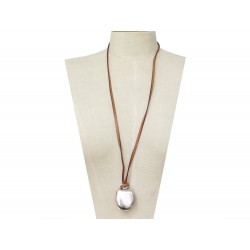 NEUF COLLIER HERMES PENDENTIF PILULIER 