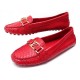 CHAUSSURES LOUIS VUITTON OXFORD 38 MOCASSINS EN CUIR PYTHON ROUGE + BOITE 1070€