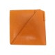 NEUF PORTE MONNAIE HERMES ORIGAMI CARTES EN CUIR VEAU LISSE ORANGE WALLET 450€