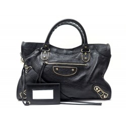 NEUF SAC A MAIN BALENCIAGA CITY METALLIC EDGE 115748 