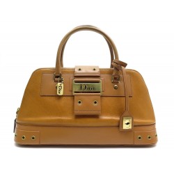 SAC A MAIN CHRISTIAN DIOR STREET CHIC EN CUIR CAMEL BROWN LEATHER HAND BAG 1070€