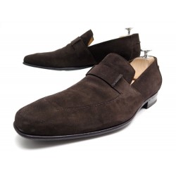 CHAUSSURES JM WESTON 425 DAIM MARRON 