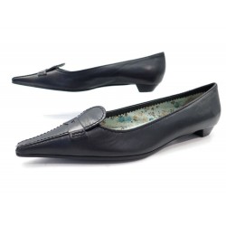 CHAUSSURES MIU MIU 39 CUIR NOIR 