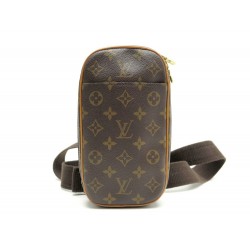 SACOCHE LOUIS VUITTON GANGE BANDOULIERE TOILE MONOGRAM MARRON CANVAS POUCH 1100€