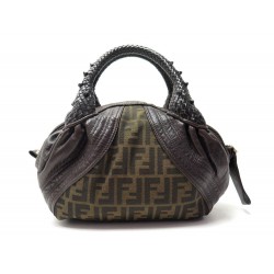 SAC FENDI SPYM TOILE MONOGRAMMEE ET CUIR