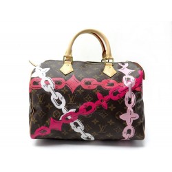 NEUF SAC A MAIN LOUIS VUITTON SPEEDY 30 BAY ROSE MONOGRAM M41989 ED LIMITEE BAG