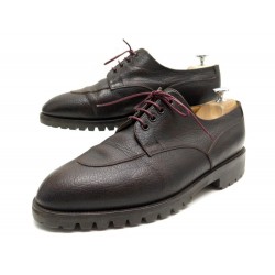 CHAUSSURES JM WESTON DERBY 595 DEMI CHASSE 9.5E 43.5 CUIR DE BUFFLE SHOES 750€