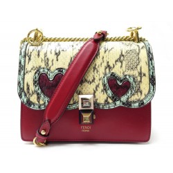 NEUF SAC A MAIN FENDI KAN I PYTHON 8M0381 BANDOULIERE 