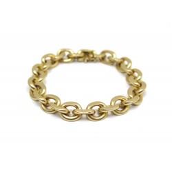 BRACELET EN OR 18K MAILLONS 47.5GR