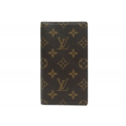 NEUF COUVERTURE LOUIS VUITTON AGENDA DE POCHE R20503 MONOGRAM PORTE CARTES 190€