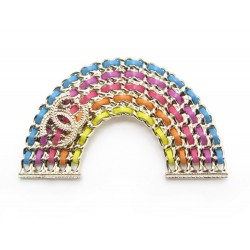 BROCHE CHANEL ARC EN CIEL 