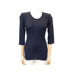 PULL LORO PIANA 40 IT 36 FR S CACHEMIRE BLEU MARINE BLUE CASHMERE SWEATER 1300€