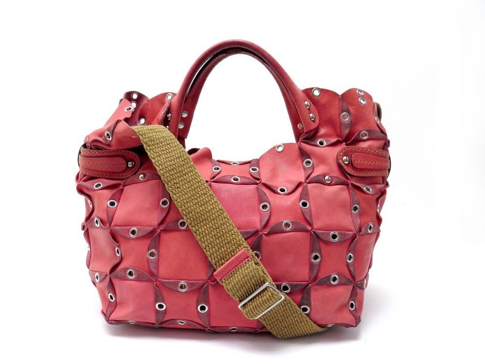 sac a main jamin puech arica pm bandouliere cuir rouge