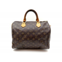 AAL0617 - SAC A MAIN LOUIS VUITTON SPEEDY 30 EN TOILE MONOGRAM M41108 CANVAS