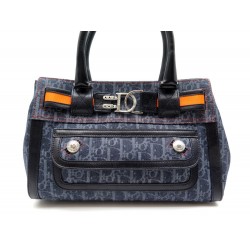 NEUF SAC A MAIN DIOR LIGNE DE VOL BLEU DENIM MONOGRAMME